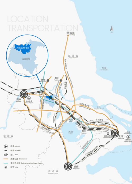 丹阳经济开发区区位交通